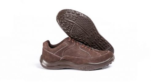 brown sport shoes